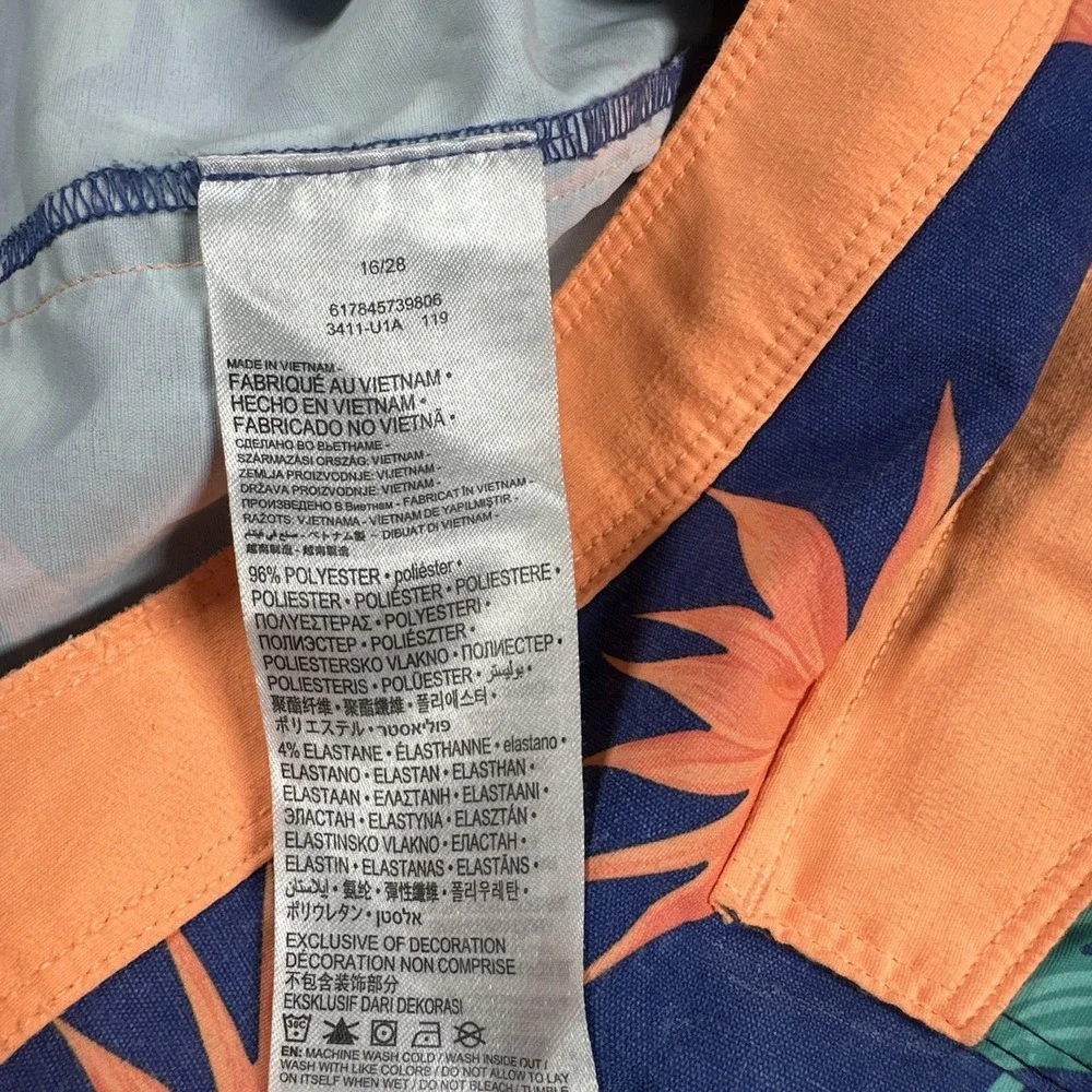 Boy's Youth‎ Hurley 2-Way Stretch Board Shorts Swim Tropical Surf